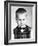 Serious Young School Boy in Portrait, Ca. 1962-Kirn Vintage Stock-Framed Photographic Print