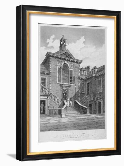 Serjeants' Inn, Chancery Lane, City of London, 1804-John Greig-Framed Giclee Print