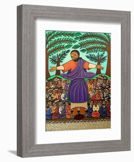 Sermon On The Mount, 2010-Laura James-Framed Premium Giclee Print