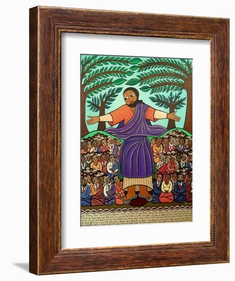 Sermon On The Mount, 2010-Laura James-Framed Premium Giclee Print