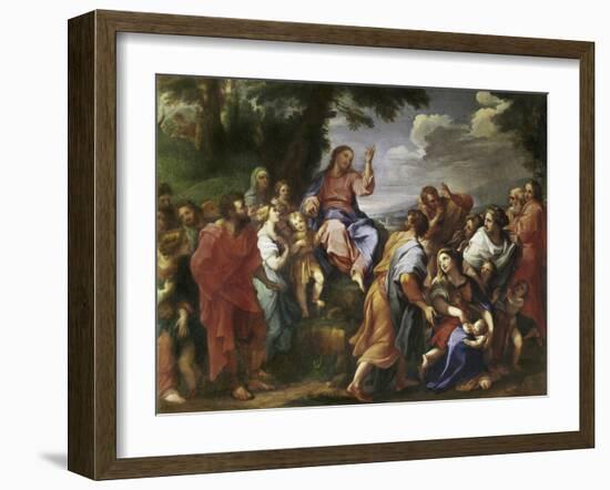 Sermon on the Mount-Hendrick Krock-Framed Giclee Print