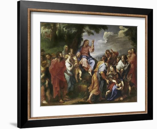 Sermon on the Mount-Hendrick Krock-Framed Giclee Print