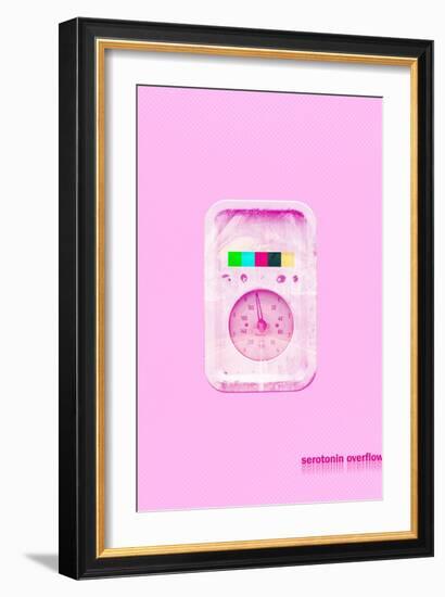 Serotonin Overflow-null-Framed Art Print