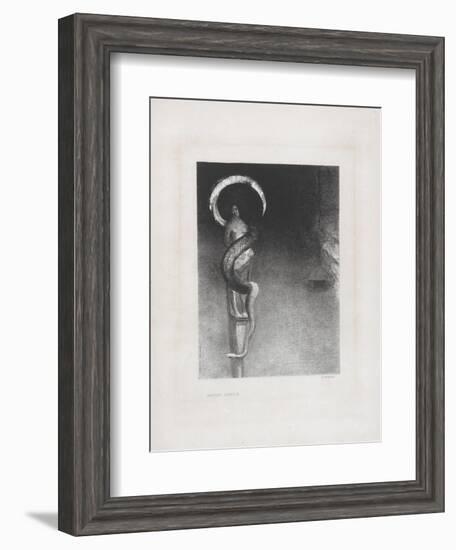 Serpent-Aureole, 1890-Odilon Redon-Framed Giclee Print