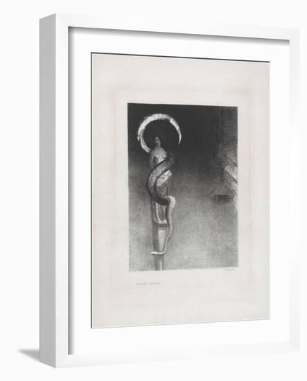 Serpent-Aureole, 1890-Odilon Redon-Framed Giclee Print