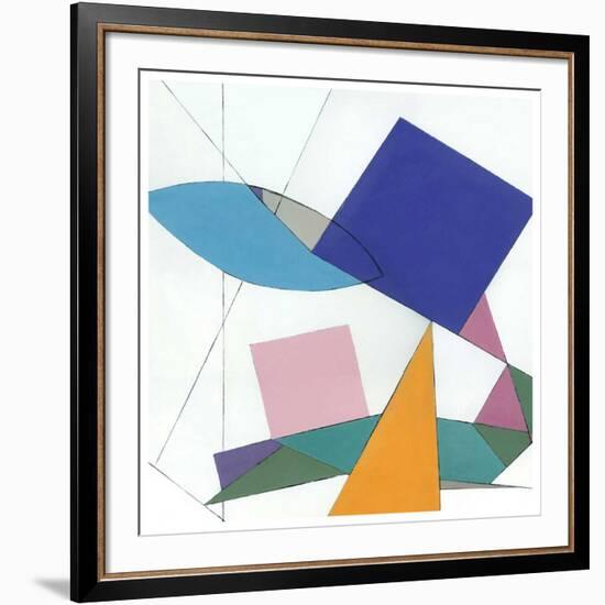 Serpentin-Diane Lambin-Framed Art Print