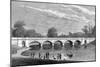 Serpentine Bridge-Thomas H Shepherd-Mounted Art Print