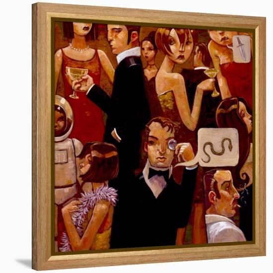 Serpentine Soiree-Aaron Jasinski-Framed Stretched Canvas