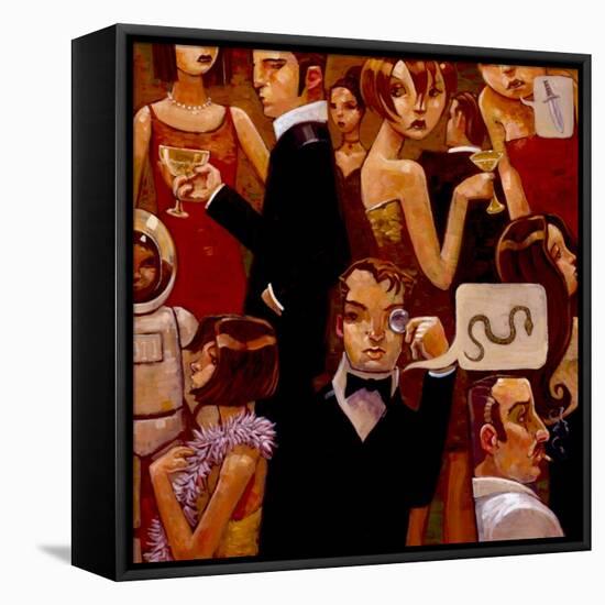 Serpentine Soiree-Aaron Jasinski-Framed Stretched Canvas