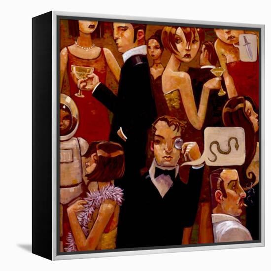 Serpentine Soiree-Aaron Jasinski-Framed Stretched Canvas