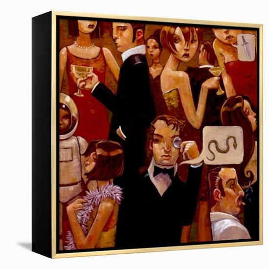 Serpentine Soiree-Aaron Jasinski-Framed Stretched Canvas