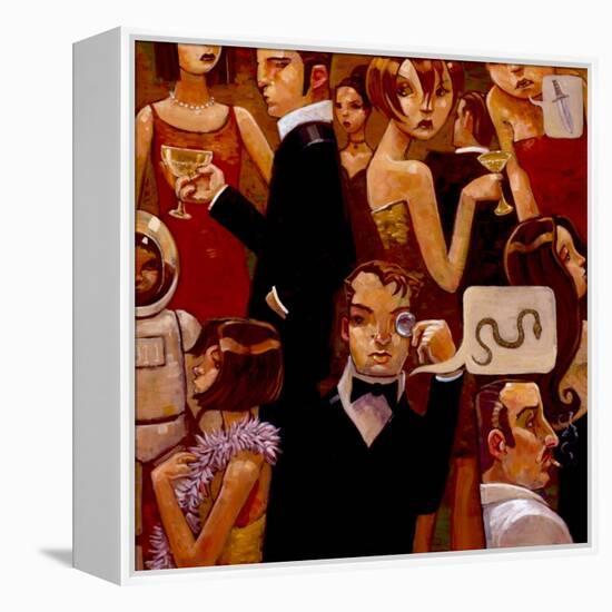 Serpentine Soiree-Aaron Jasinski-Framed Stretched Canvas