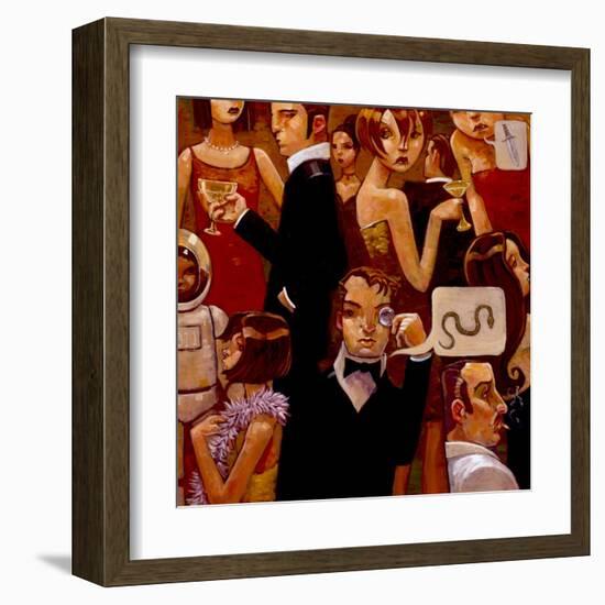 Serpentine Soiree-Aaron Jasinski-Framed Art Print