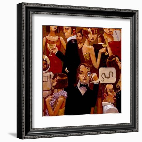 Serpentine Soiree-Aaron Jasinski-Framed Art Print