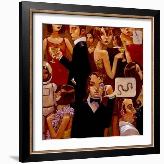 Serpentine Soiree-Aaron Jasinski-Framed Art Print