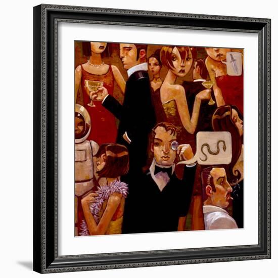 Serpentine Soiree-Aaron Jasinski-Framed Art Print