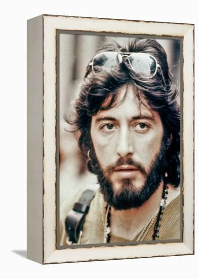 Serpico, Al Pacino, 1973-null-Framed Stretched Canvas