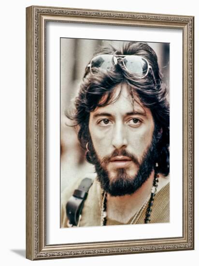 Serpico, Al Pacino, 1973-null-Framed Premium Photographic Print