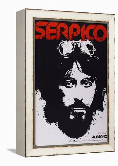 Serpico, Al Pacino, 1973-null-Framed Stretched Canvas