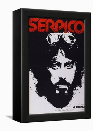 Serpico, Al Pacino, 1973-null-Framed Stretched Canvas