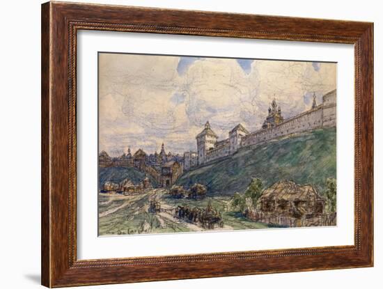 Serpukhov in the 17th Century-Appolinari Mikhaylovich Vasnetsov-Framed Giclee Print