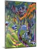 Sertig Path in Summer; Sertigweg Im Sommer, 1923-Ernst Ludwig Kirchner-Mounted Giclee Print