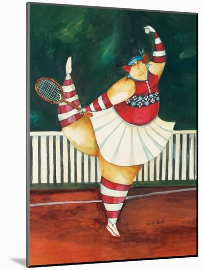 Serve it Up, Ernestine-Jennifer Garant-Mounted Giclee Print