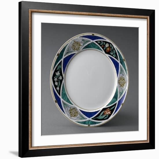 Service "Diorisis" pour Christian Dior: Assiette-null-Framed Giclee Print