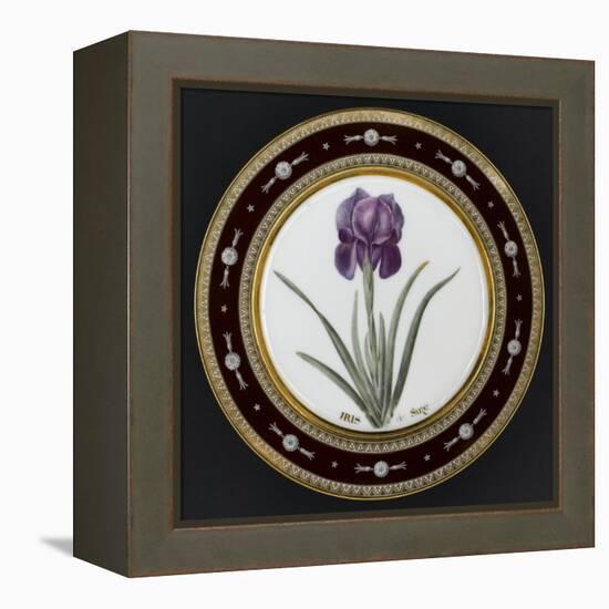 Service to the Empress Josephine Liacées: Iris Susa-null-Framed Premier Image Canvas