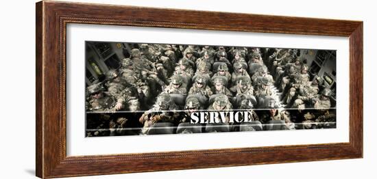 Service-Alan Hausenflock-Framed Photo