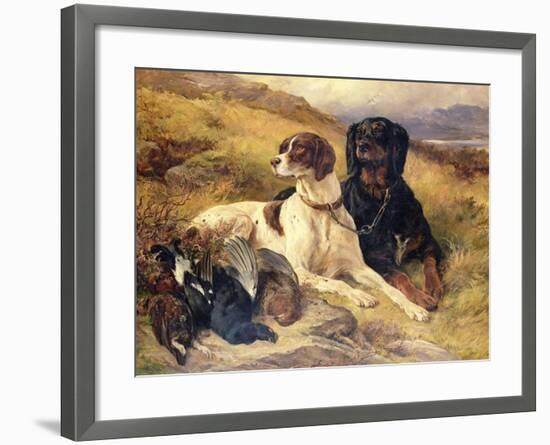 Serving the Guns-Edwin Henry Landseer-Framed Giclee Print