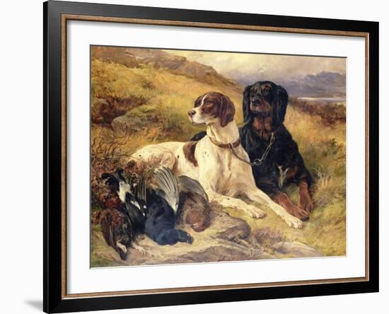 Serving the Guns-Edwin Henry Landseer-Framed Giclee Print