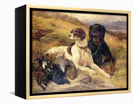 Serving the Guns-Edwin Henry Landseer-Framed Premier Image Canvas