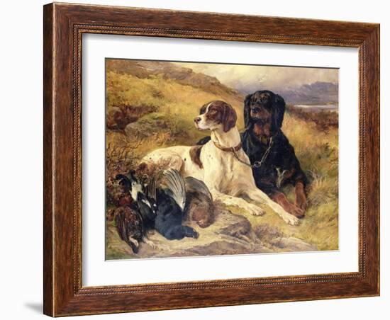 Serving the Guns-Edwin Henry Landseer-Framed Giclee Print