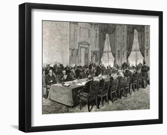 Session of the International Labor Conference, Berlin, Germany-null-Framed Giclee Print