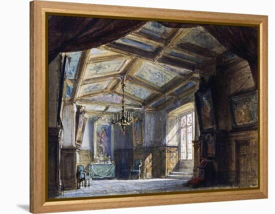 Set Design by Philippe Chaperon-null-Framed Premier Image Canvas