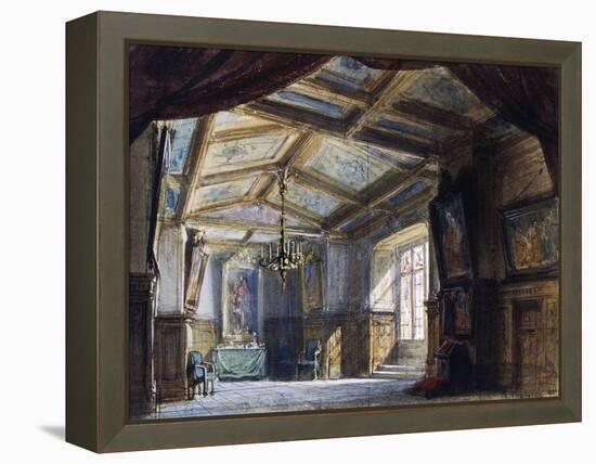 Set Design by Philippe Chaperon-null-Framed Premier Image Canvas