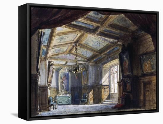 Set Design by Philippe Chaperon-null-Framed Premier Image Canvas