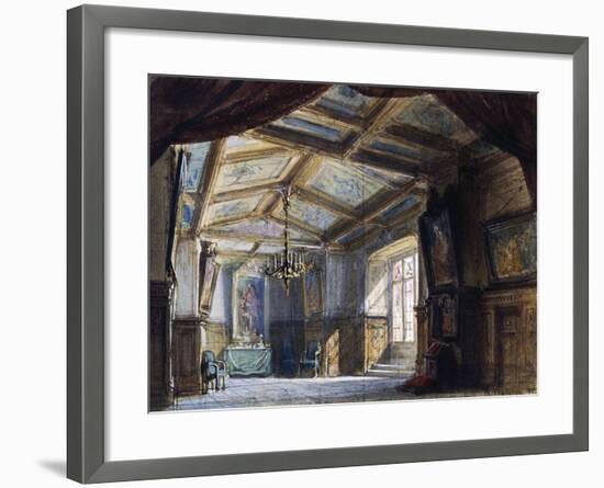 Set Design by Philippe Chaperon-null-Framed Giclee Print