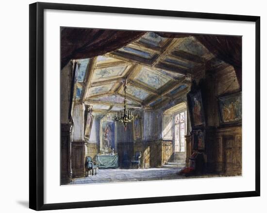 Set Design by Philippe Chaperon-null-Framed Giclee Print