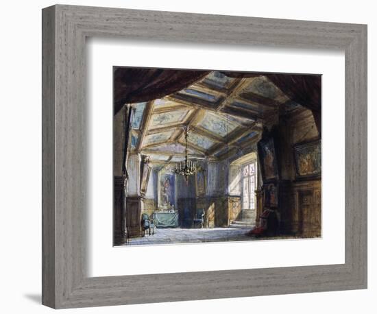 Set Design by Philippe Chaperon-null-Framed Giclee Print