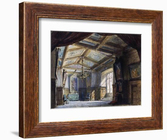 Set Design by Philippe Chaperon-null-Framed Giclee Print