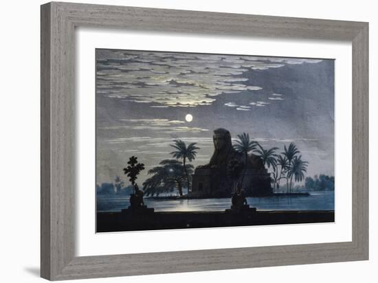 Set Design Conceived-Karl Friedrich Schinkel-Framed Giclee Print