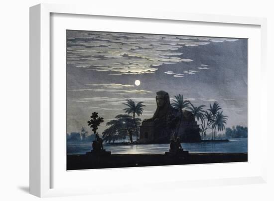 Set Design Conceived-Karl Friedrich Schinkel-Framed Giclee Print