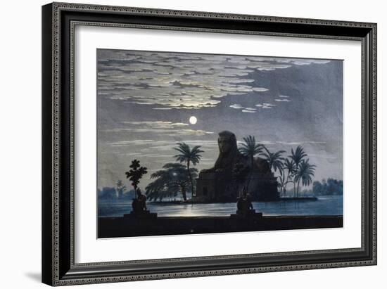 Set Design Conceived-Karl Friedrich Schinkel-Framed Giclee Print