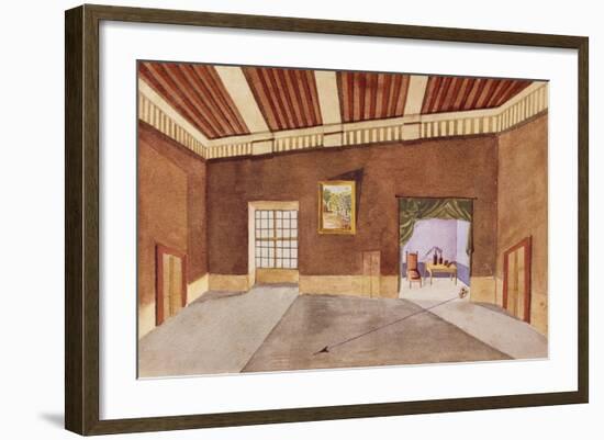 Set Design for Excelsior Ball-Luigi Manzotti-Framed Giclee Print