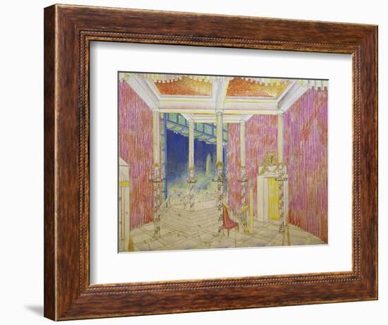 Set Design for Jacobin, Opus 84-Antonin Leopold Dvorak-Framed Giclee Print