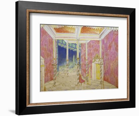 Set Design for Jacobin, Opus 84-Antonin Leopold Dvorak-Framed Giclee Print