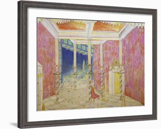 Set Design for Jacobin, Opus 84-Antonin Leopold Dvorak-Framed Giclee Print