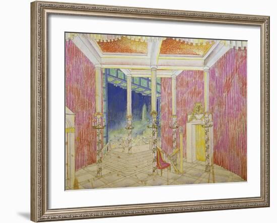 Set Design for Jacobin, Opus 84-Antonin Leopold Dvorak-Framed Giclee Print